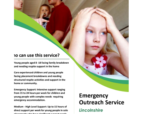 Emergency Outreach Service Flyer